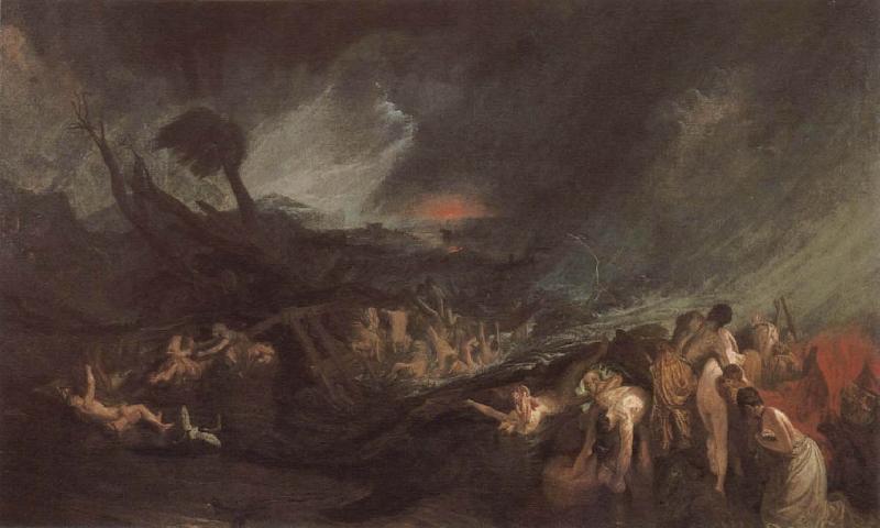 Joseph Mallord William Turner Flood oil painting image